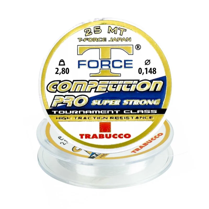 Do wyczerpania zapasów Żyłka przyponowa Trabucco T-Force Competition 0,14mm 25m