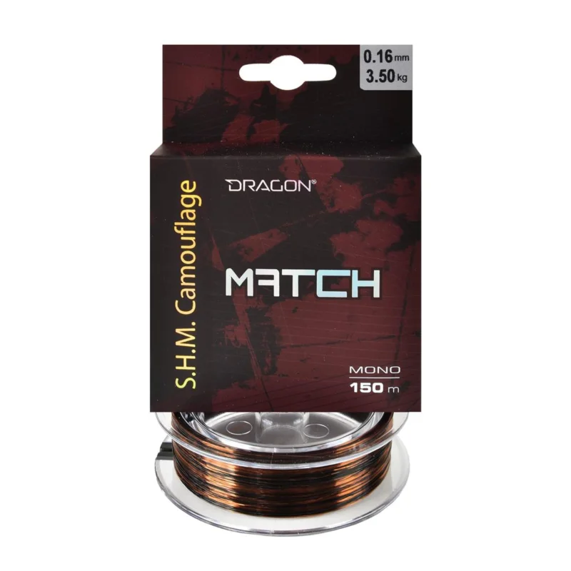 Wyjątkowa oferta Żyłka spławikowa Dragon S.H.M. Camouflage Match 0.16mm 150m