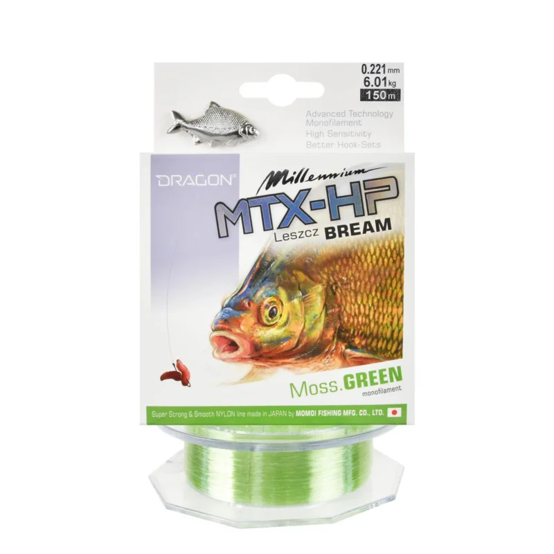 Żyłka spławikowa Dragon Millenium MTX-HP Leszcz 0.22mm 150m Popularny