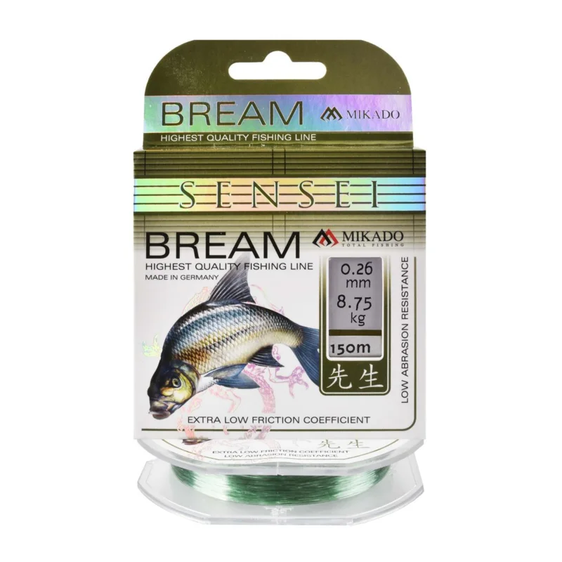 Do wyczerpania zapasów Żyłka spławikowa Mikado Sensei Bream 0.26mm 150m