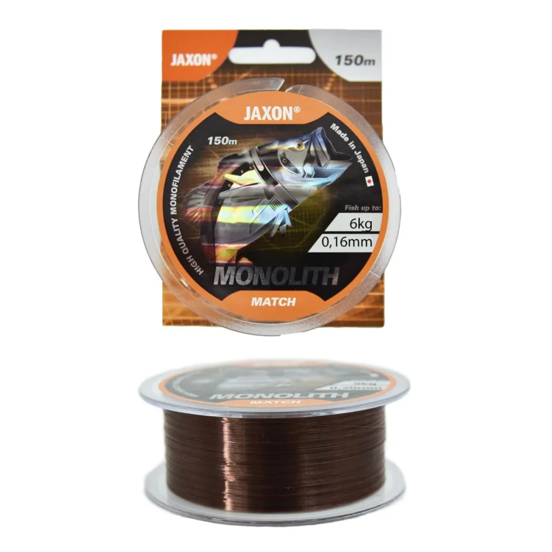 Żyłka spławikowa Jaxon Monolith Match 0,16mm 150m Bezpieczna płatność