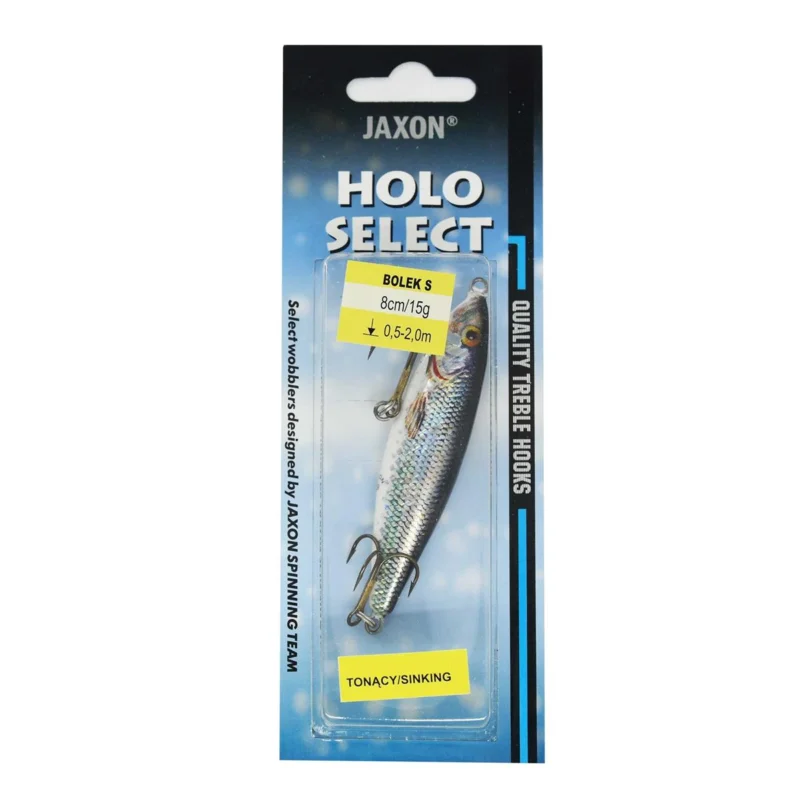 Wobler Holo Select Bolek S Jaxon 8cm / 15g SF Okazja