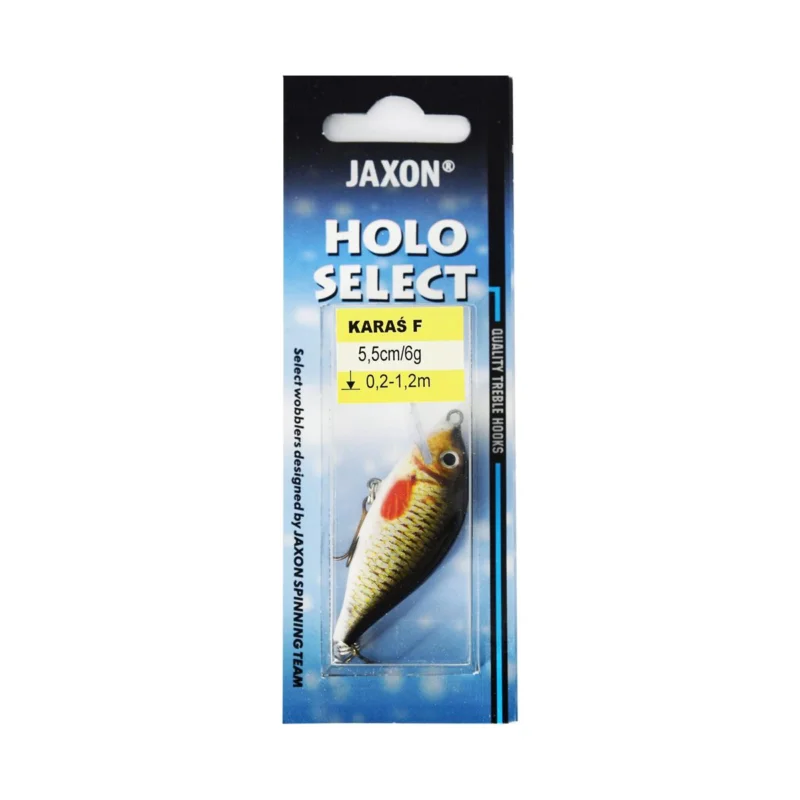 Bezpieczna płatność Wobler Holo Select Karaś F Jaxon 5.5cm / 6g KZ