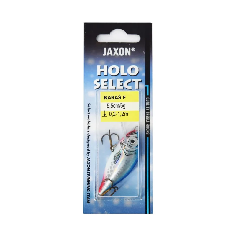Darmowy zwrot Wobler Holo Select Karaś F Jaxon 5.5cm / 6g SN