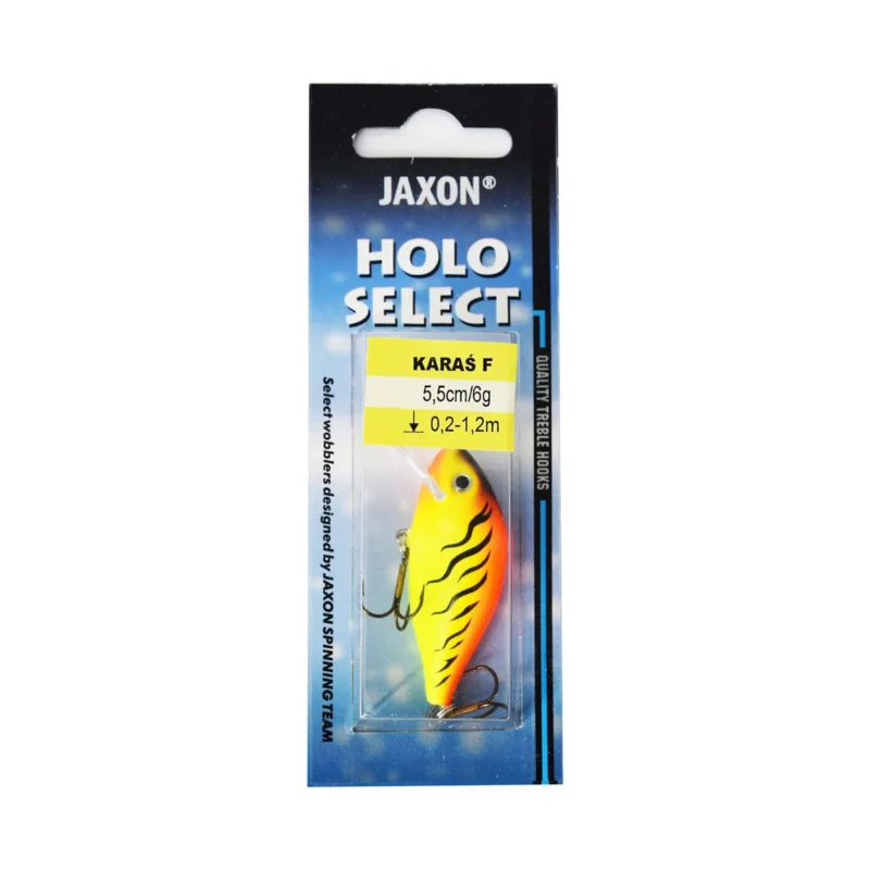 Wobler Holo Select Karaś F Jaxon 5.5cm / 6g TR Nowość