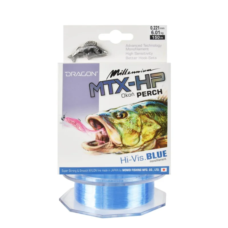 Żyłka spinningowa Dragon Millenium MTX-HP Okoń 0.22mm 150m Kup online