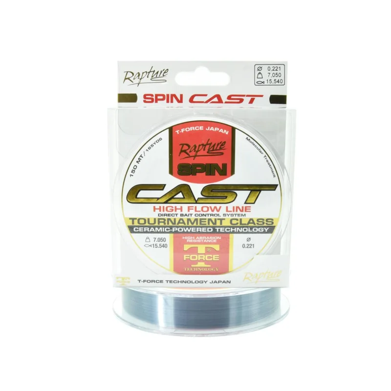 Rabat Żyłka spinningowa Trabucco Rapture Spin Cast 0.221mm 150m