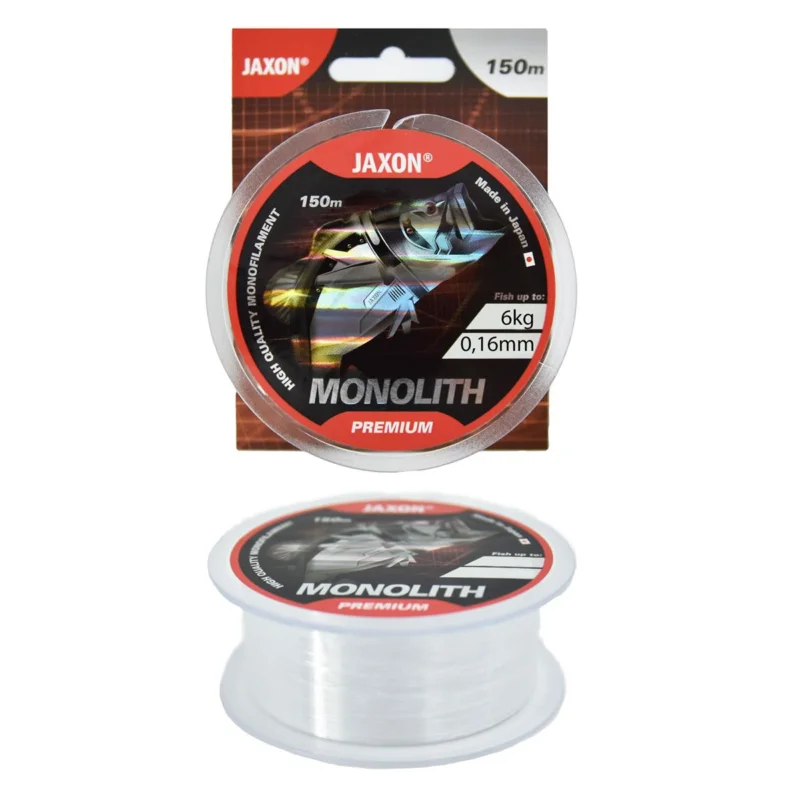 Żyłka uniwersalna Jaxon Monolith Premium 0,16mm 150m Ekspresowa dostawa