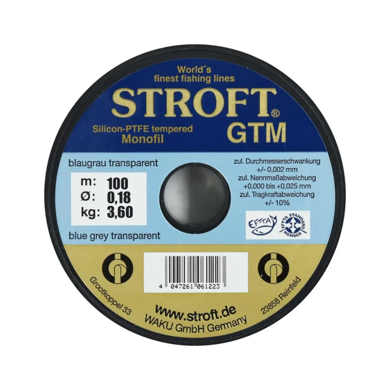 Żyłka spławikowa, uniwersalna Stroft "GTM" 0.18mm 100m Nowość
