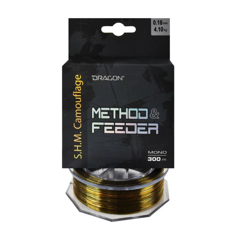 Kup online Żyłka do methody Dragon S.H.M. Camouflage Method & Feeder 0.18mm 300m