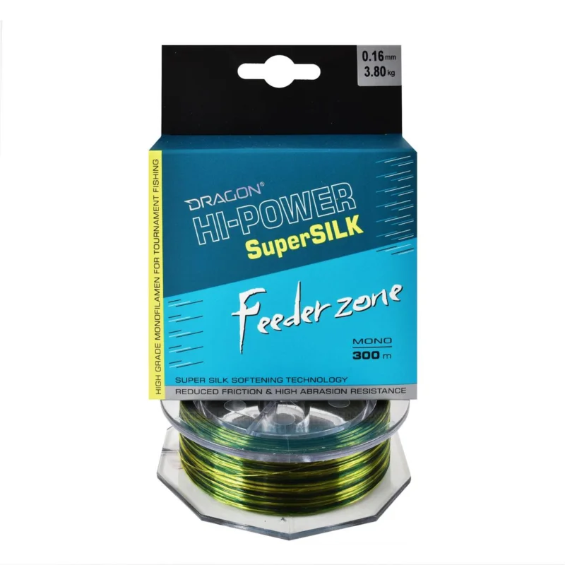Darmowy zwrot Żyłka feeder, gruntowa Dragon Hi-Power SuperSILK Feeder 0.16mm 300m