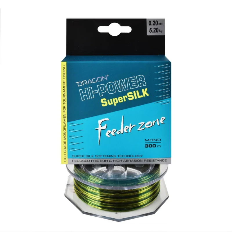 Taniej Żyłka feeder, gruntowa Dragon Hi-Power SuperSILK Feeder 0.20mm 300m