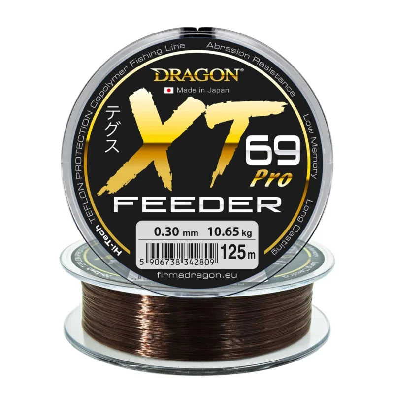 Niska cena Żyłka feeder, gruntowa Dragon XT69 Pro Feeder 0.30mm 125m