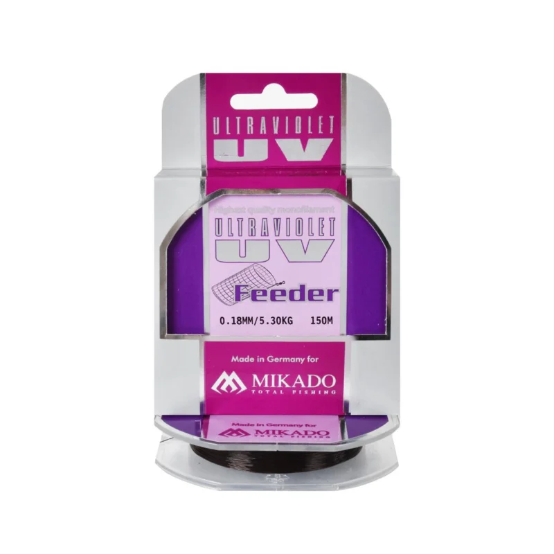 Dostępne od ręki Żyłka feeder, gruntowa Mikado Ultraviolet Feeder 0.18mm 150m