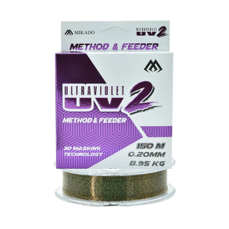 Żyłka Ultraviolet II Method & Feeder Mikado 0.20mm 150m Szybka dostawa