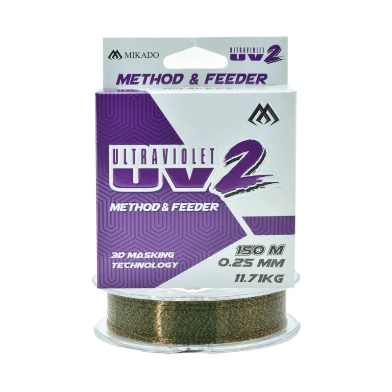Nowość Żyłka Ultraviolet II Method & Feeder Mikado 0.25mm 150m