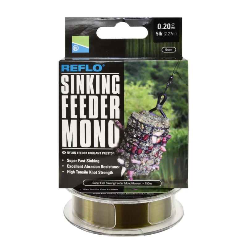 Nowość Żyłka feeder, gruntowa Preston Reflo Sinking Feeder Mono 0.20mm 150m
