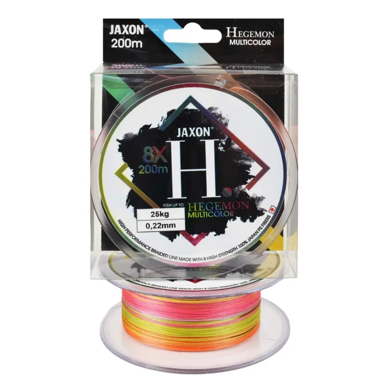 Kup online Plecionka morska Jaxon Hegemon 8X multicolor 0.22mm 200m