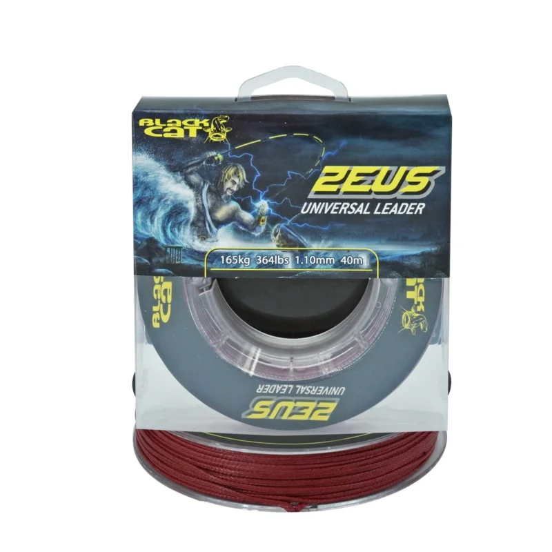 Wyprzedaż Plecionka przyponowa, sumowa Black Cat Zeus Universal 1.10mm 40m