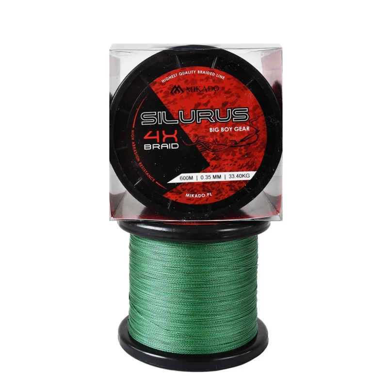 Hit cenowy Plecionka sumowa Mikado Silurus 4X 0.35mm 600m zielona
