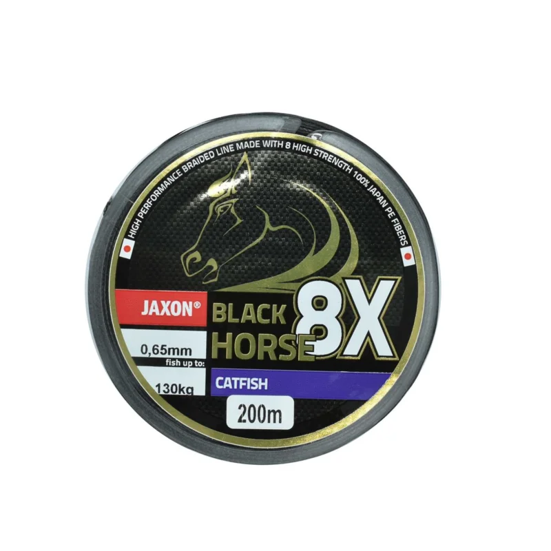 Okazja Plecionka sumowa Jaxon Black Horse 8X Catfish 0.65mm 200m