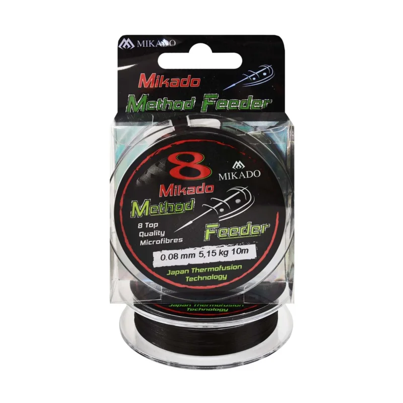 Plecionka przyponowa Mikado Octa Method Feeder 0.08mm 10m brązowa Bezpieczna płatność