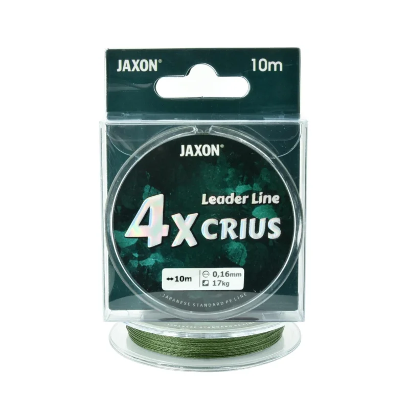 Plecionka przyponowa Jaxon Crius 4X Leader Line 0.16mm 10m Okazja
