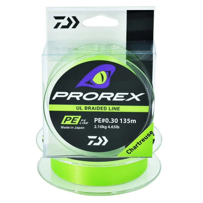 Darmowy zwrot Plecionka spinningowa Daiwa Prorex UL Finesse 2.10kg 135m