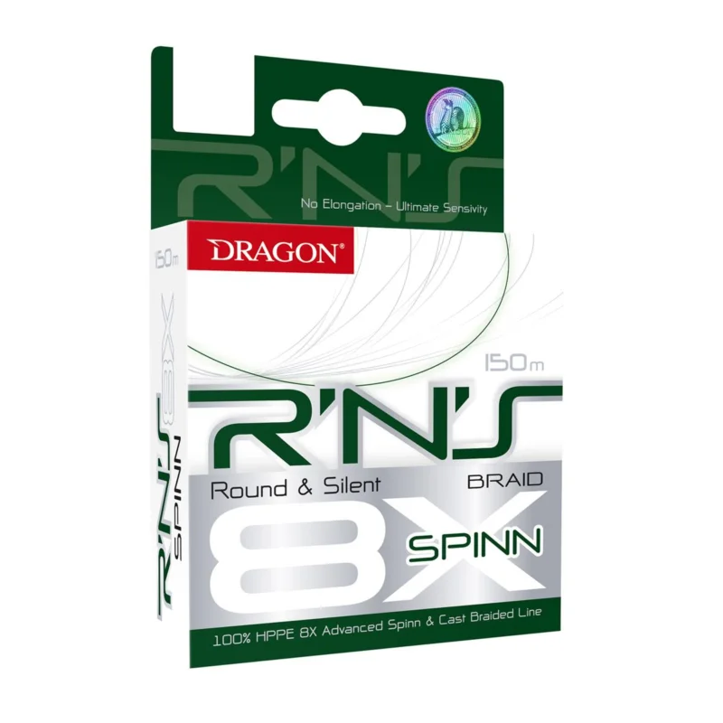 Zamów dziś Plecionka spinningowa Dragon RNS 8X Spinn zielona 0.10mm 150m