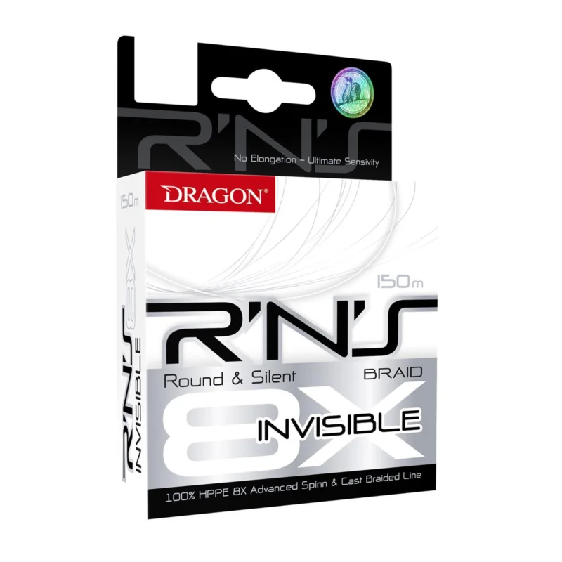 Plecionka spinningowa Dragon RNS 8X Invisible 0.12mm 150m Tylko do końca tygodnia