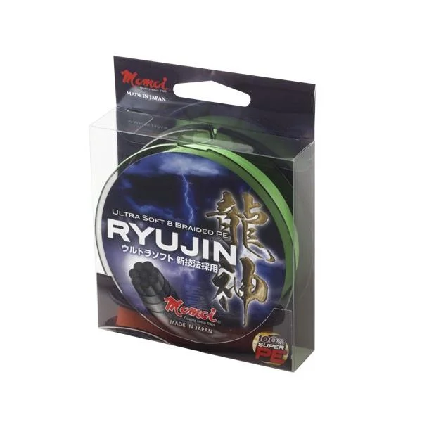 Plecionka spinningowa Momoi Ryujin 0.06mm 150m zielona fluo Szybka wysyłka