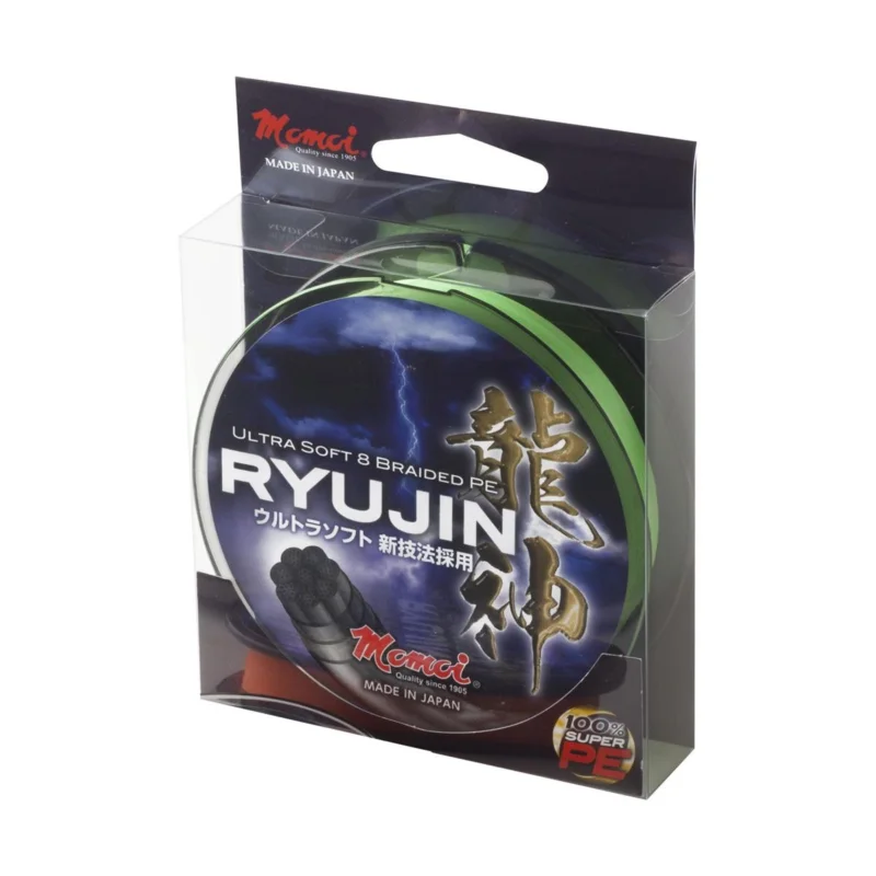 Plecionka spinningowa Momoi Ryujin 0.16mm 150m zielona fluo Wysoka jakość