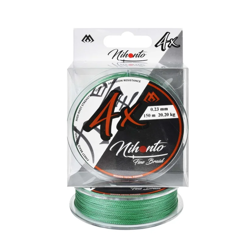 Plecionka spinningowa Mikado Nihonto Fine Braid 0.23mm 150m zielona Zamów teraz