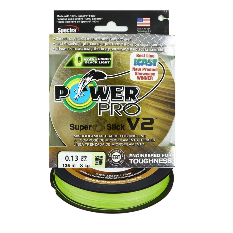 Rabat Plecionka spinningowa Power Pro Super 8 Slick V2 Moon Shine 0.13mm 135m