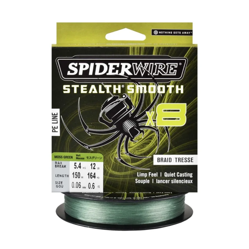 Plecionka spinningowa Spiderwire Steal Smooth 8 Moss Green 0.06mm 150m Bezpieczne zakupy