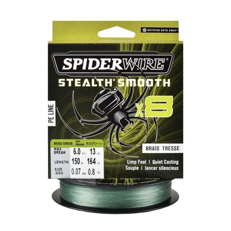 Plecionka spinningowa Spiderwire Steal Smooth 8 Moss Green 0.07mm 150m Zamów dziś