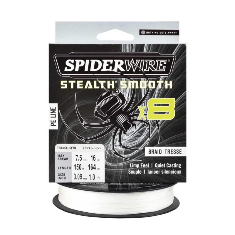 Oferta Plecionka spinningowa Spiderwire Steal Smooth 8 Translucent 0.09mm 150m