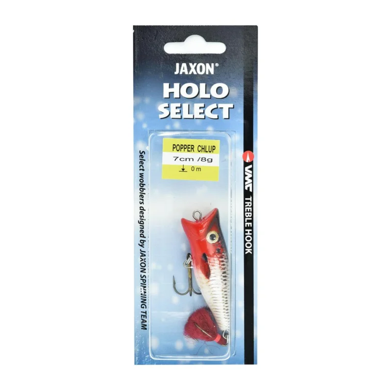 Wobler Jaxon Holo Select Popper Chlup F 7cm/8g RB Tylko dziś