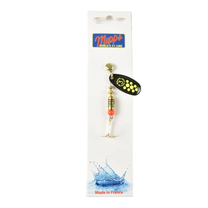 Do wyczerpania zapasów Błystka obrotowa Mepps Black Fury czarna / chartreuse 3 6,5g