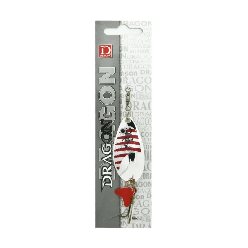 Cena promocyjna Błystka wahadłowa Dragon Alga Silver gloss / Red 16g