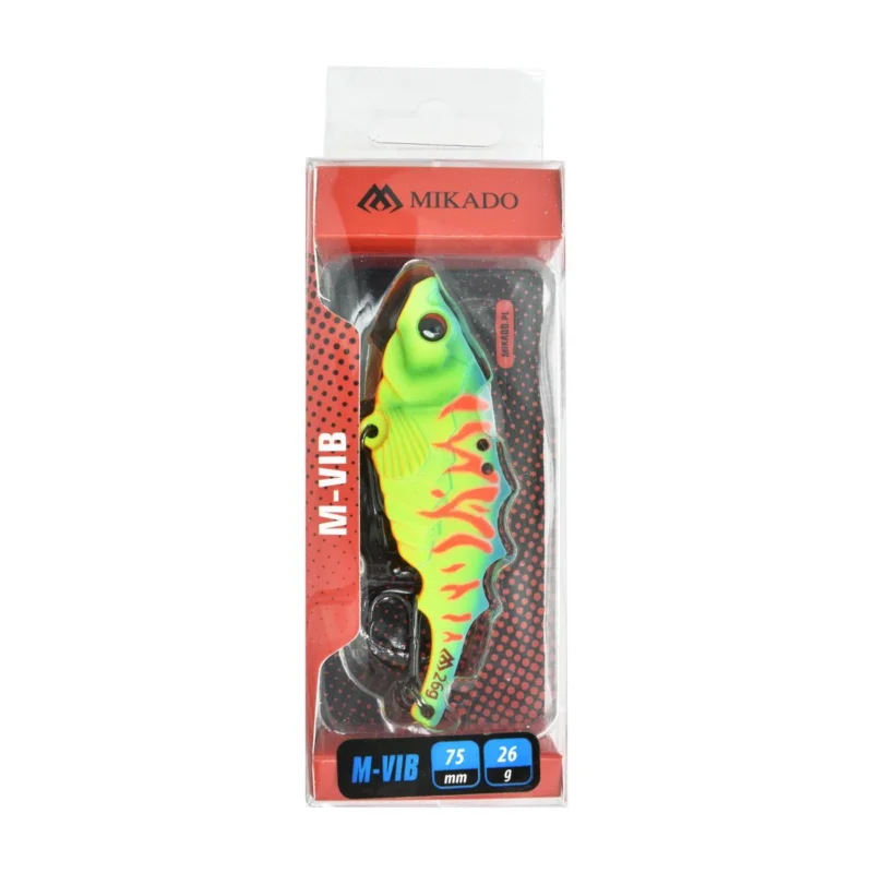 Ograniczona ilość Cykada Mikado M-Vib mat chartreuse 26g 7,5cm