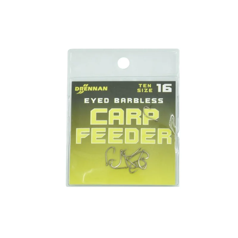 Darmowa dostawa Haczyki karpiowe, feederowe Drennan Carp Match rozmiar 16 bezzadziorowe 10 sztuk
