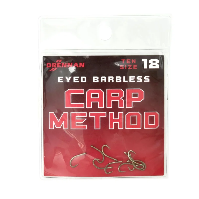 Haczyki karpiowe, do methody Drennan Carp Match rozmiar 18 bezzadziorowe 10 sztuk Zamów teraz