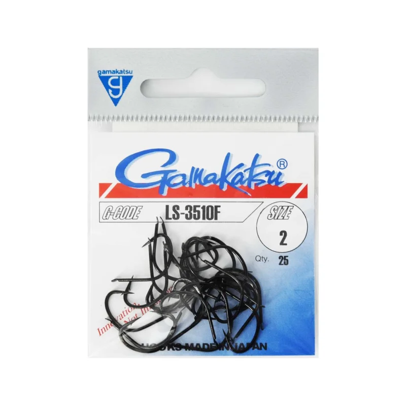 Wyjątkowa oferta Haczyki kute feederowe, spławikowe 3510F rozmiar 2 czarne 25 sztuk