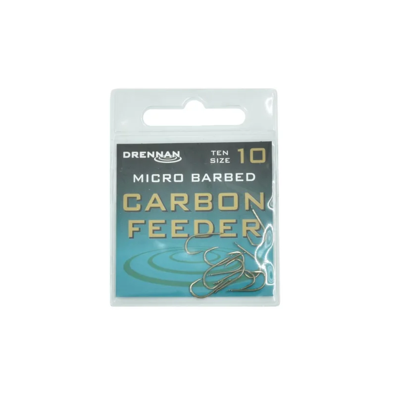 Darmowa dostawa Haczyki feederowe Drennan Carbon Feeder rozmiar 10 10 sztuk