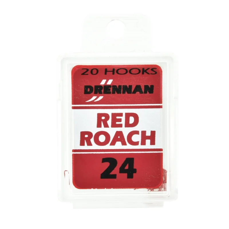 Haczyki spławikowe Drennan Red Roach rozmiar 24 20 sztuk Kup online