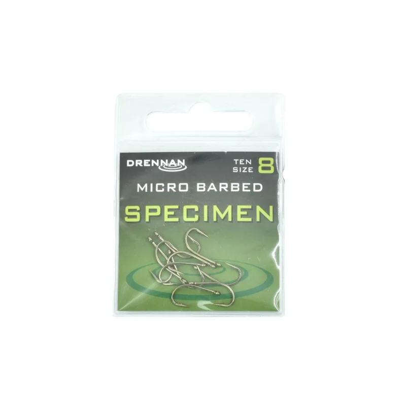 Haczyki feederowe, spławikowe Drennan Specimen rozmiar 8 10 sztuk Oferta