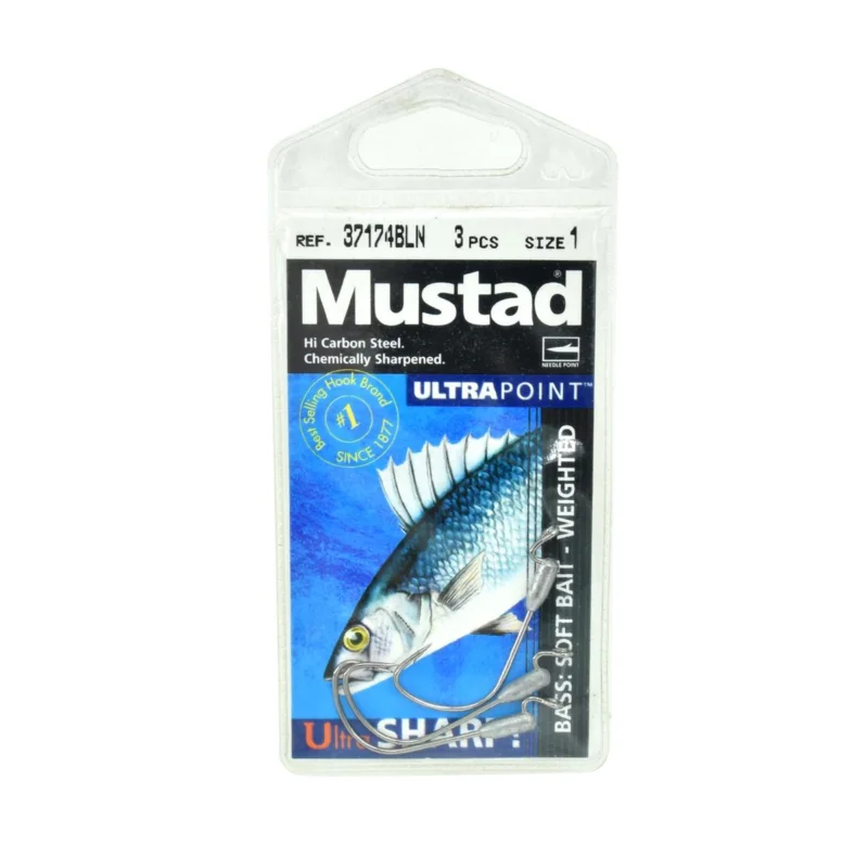 Wybór klientów Haczyki spinningowe Mustad Swimbait z obciążeniem rozmiar 1 3 sztuki