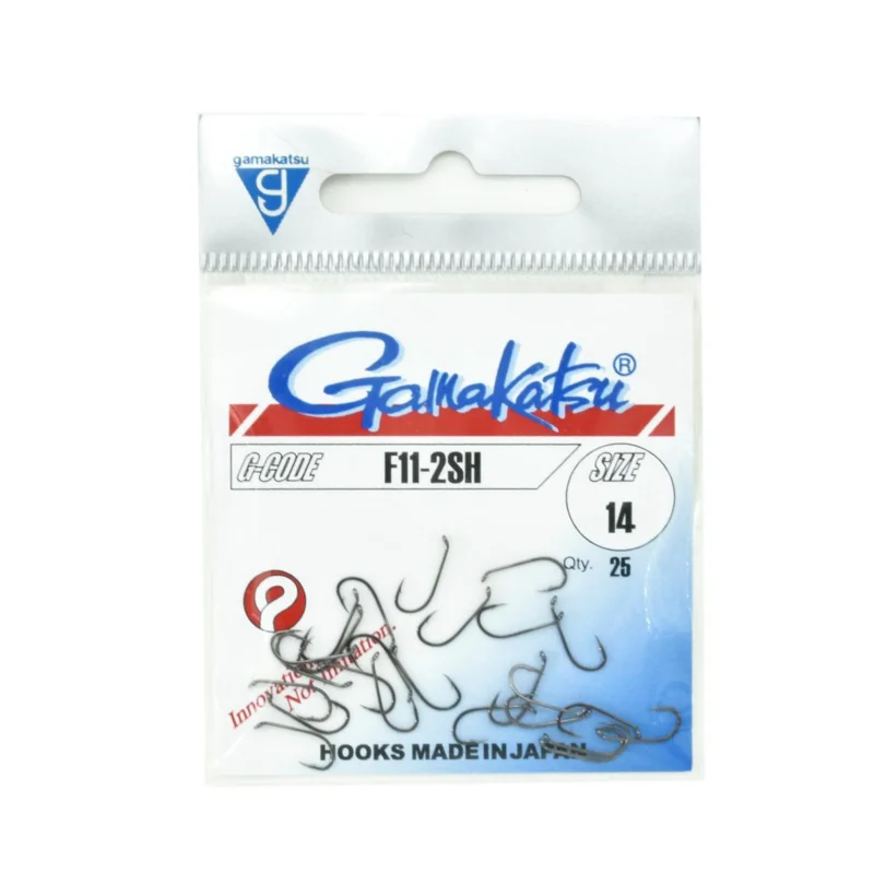 Oferta Haczyki muchowe Gamakatsu Fly F11-2SH rozmiar 14 czarne 25 sztuk