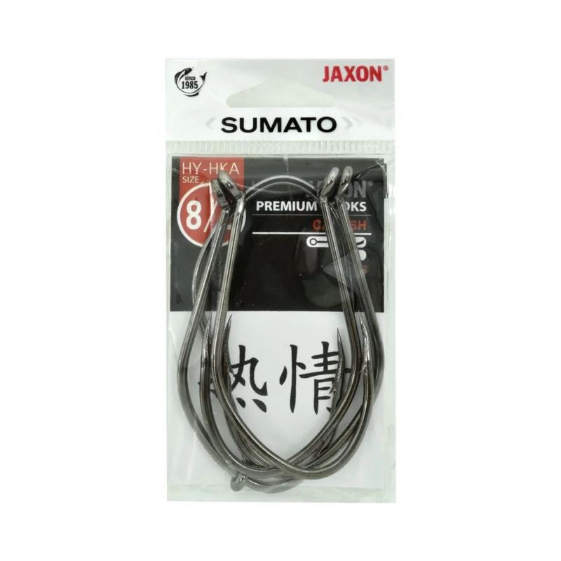 Tylko do końca tygodnia Haczyki sumowe Sumato Cat Fish rozmiar 8/0 czarne NSB 5 sztuk